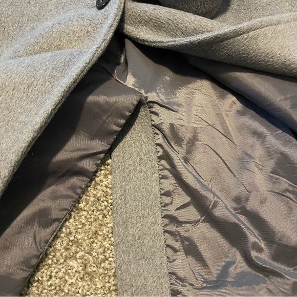 Rails Nadine wool dress coat heather gray small classic career minimalist preppy - Picture 5 of 7